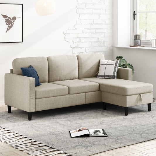 Sofa with Movable Ottoman